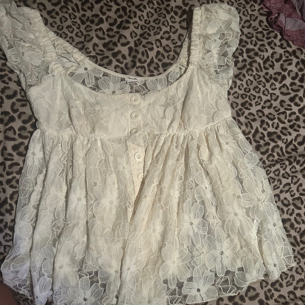 Kimchi blue baby doll top